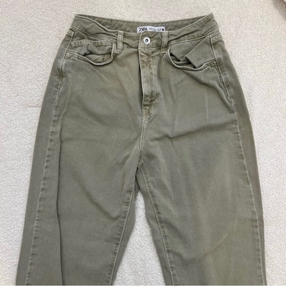 Sage Green Zara Jeans